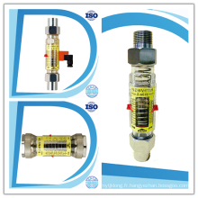 Alarme supérieure et inférieure horizontale Interrupteur Limiteur d&#39;eau Rota Meter Débitmètre